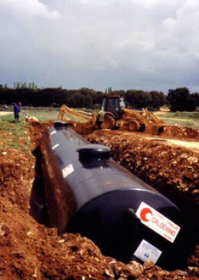 Caldeyano S.A. tanque enterrado